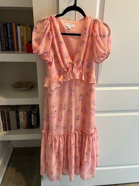 loveshackfancy judalon lace button front midi dress LoveShackFancy Judalon Cotton Midi Dress